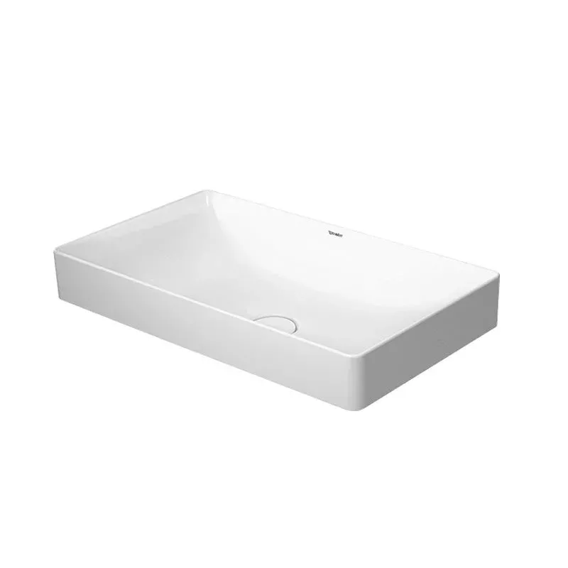 Duravit DuraSquare countertop washbasin white