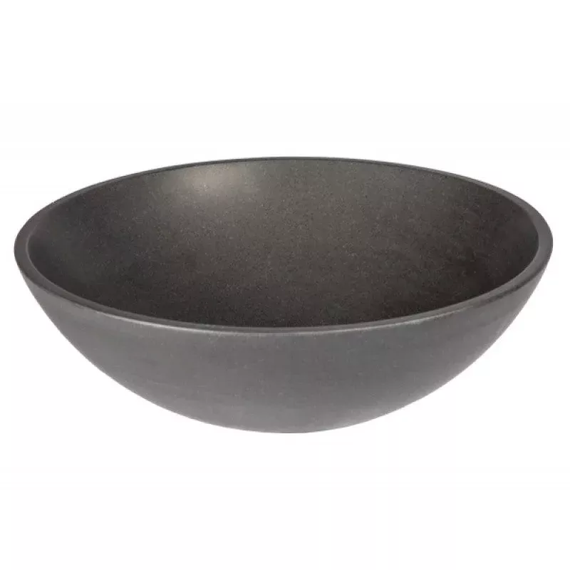 Eden Bath Round Lava Stone Vessel Sink