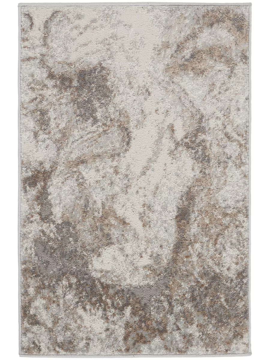 Elation ETN02 Ivory/Gray 2' x 3' Rug