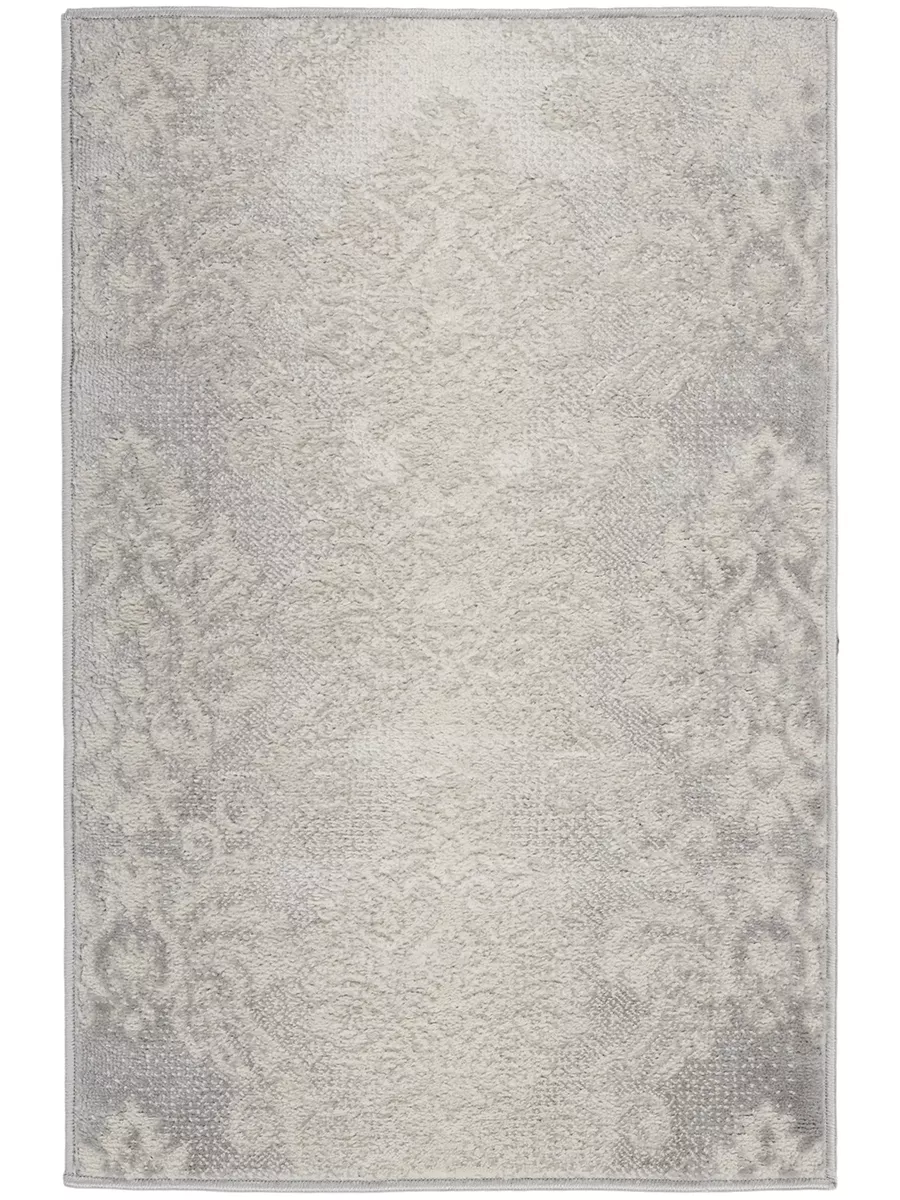 Elation ETN03 Ivory/Gray 2' x 3' Rug