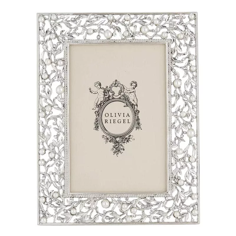 Eleanor Silver Photo Frame by Olivia Riegel