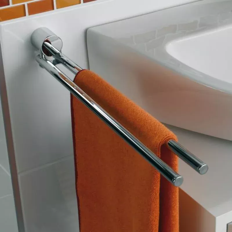 Emco Rondo2 double towel bar