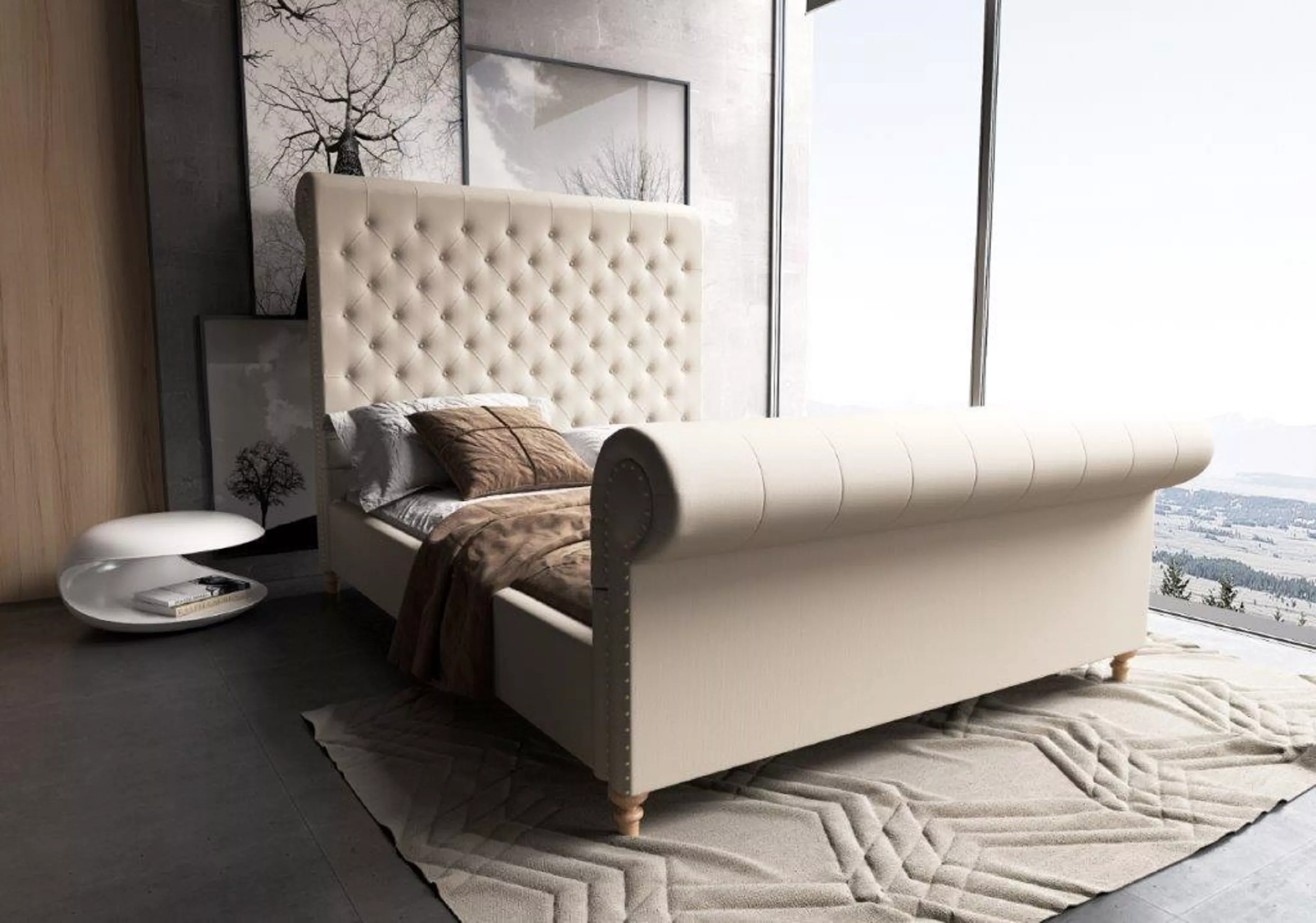 Empire Cream Full Bed