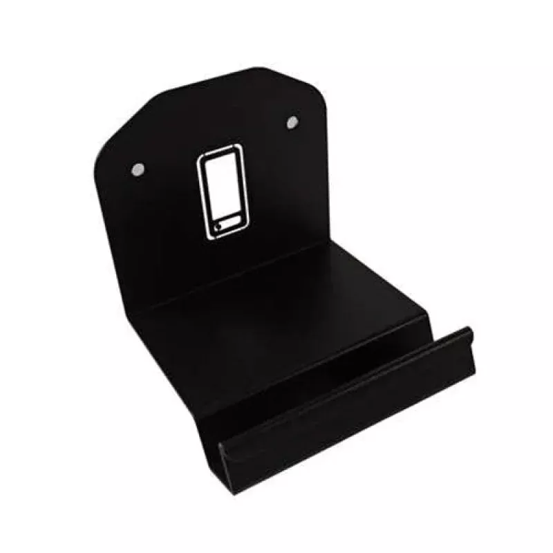 EOS Cell Phone Mount Mobile Device Rack, Wall-Mount, Black 14-947766