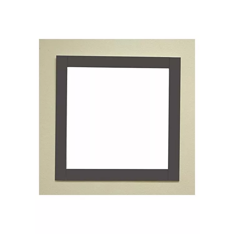 Espresso Solid Wood Frame Mirror - Bellaterra Home