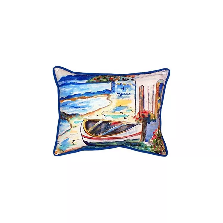 Extra Large Rectangular Polyester Indoor/Outdoor Pillow 20x24 - Betsy Drake Interiors