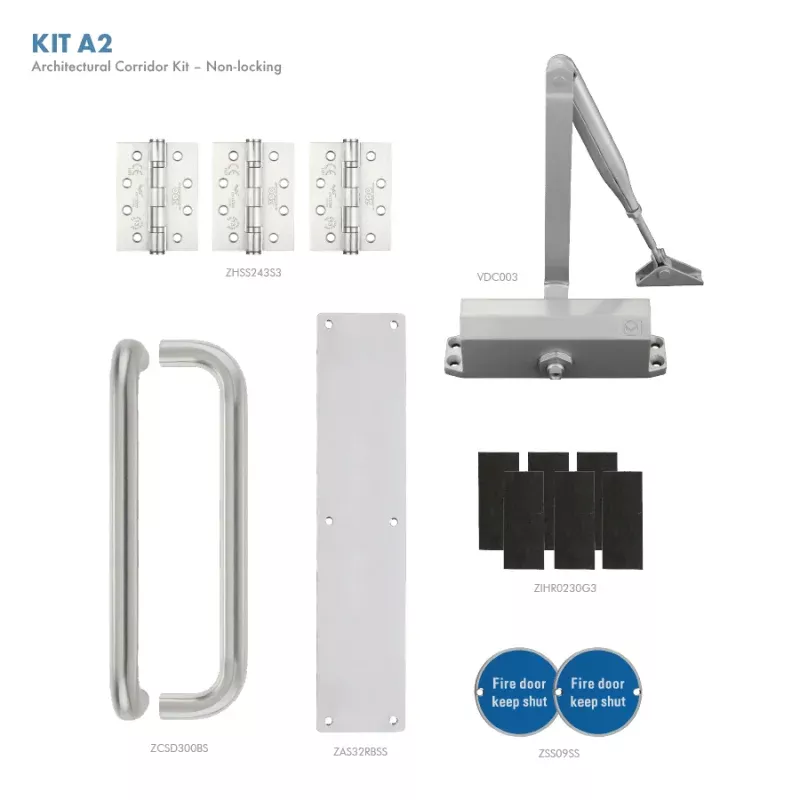 Fire Door Pack - Corridor - Non Locking - Architectural Version