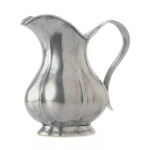 Fluted Pewter Pitcher by Match Pewter