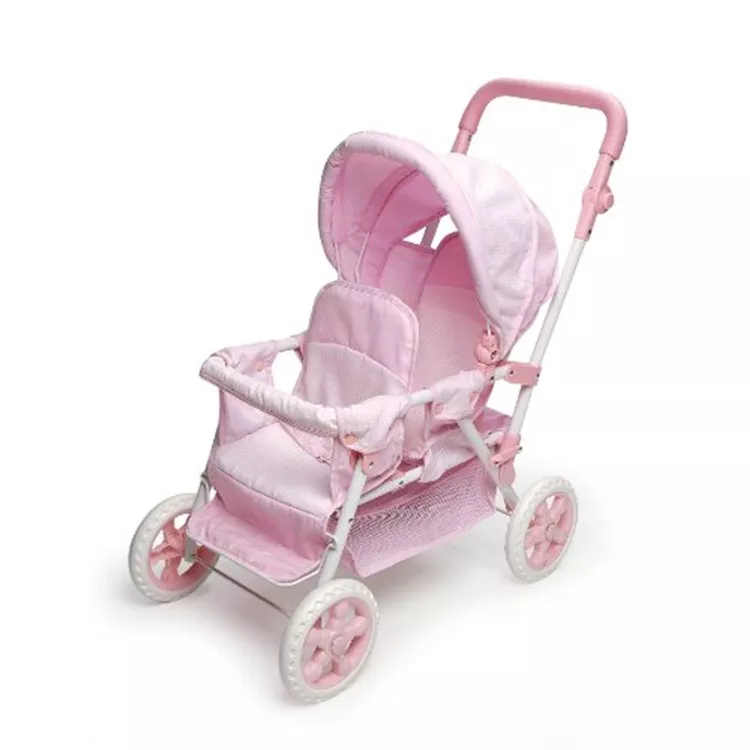 Folding Double Doll FronttoBack Stroller