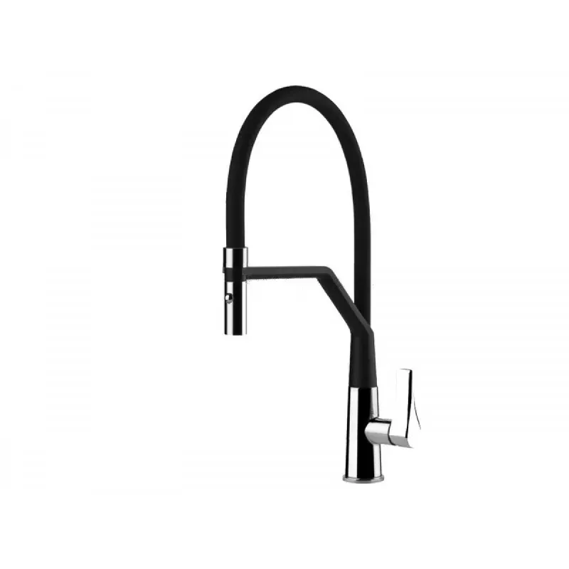 Gessi Proton kitchen tap with pull out handshower 17191