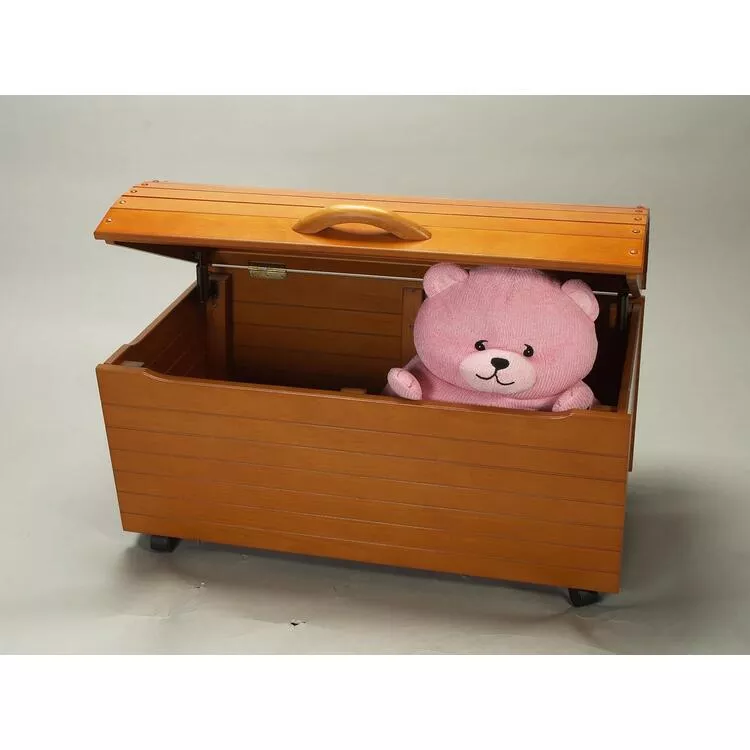 Gift Mark Treasure Chest with Casters - Toy & Storage Box