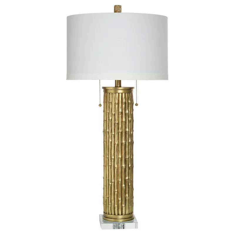 The Gilded Bamboo Table Lamp