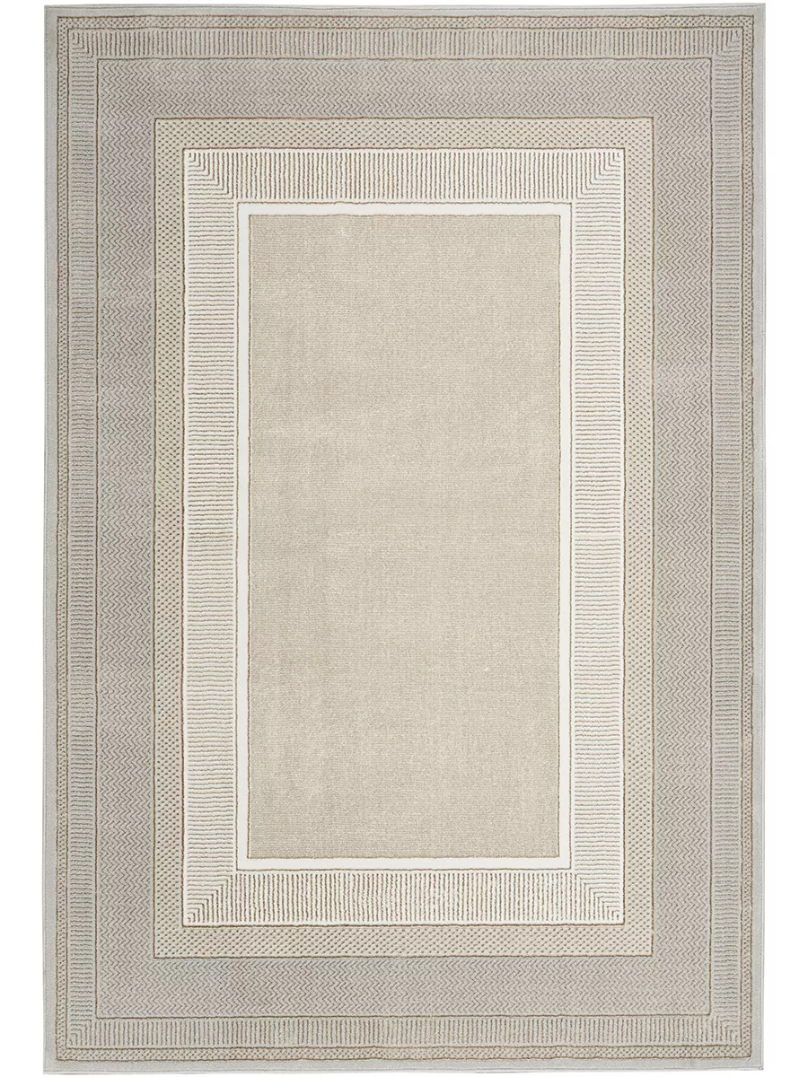 Glitz GLZ07 Ivory 3'11" x 5'11" Rug