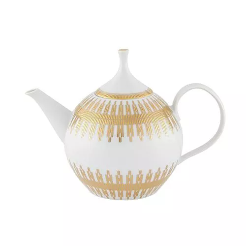 Gold Exotic Teapot by Vista Alegre
