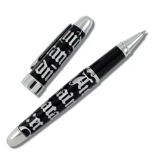 Gothic Script Silver Pen by Rod Dyer for Acme Studio