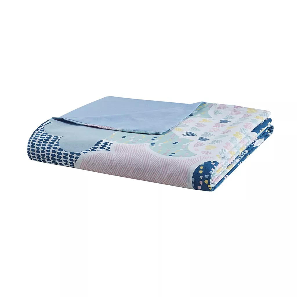Gracie Mills Eowyn Cotton Printed Duvet Cover Set