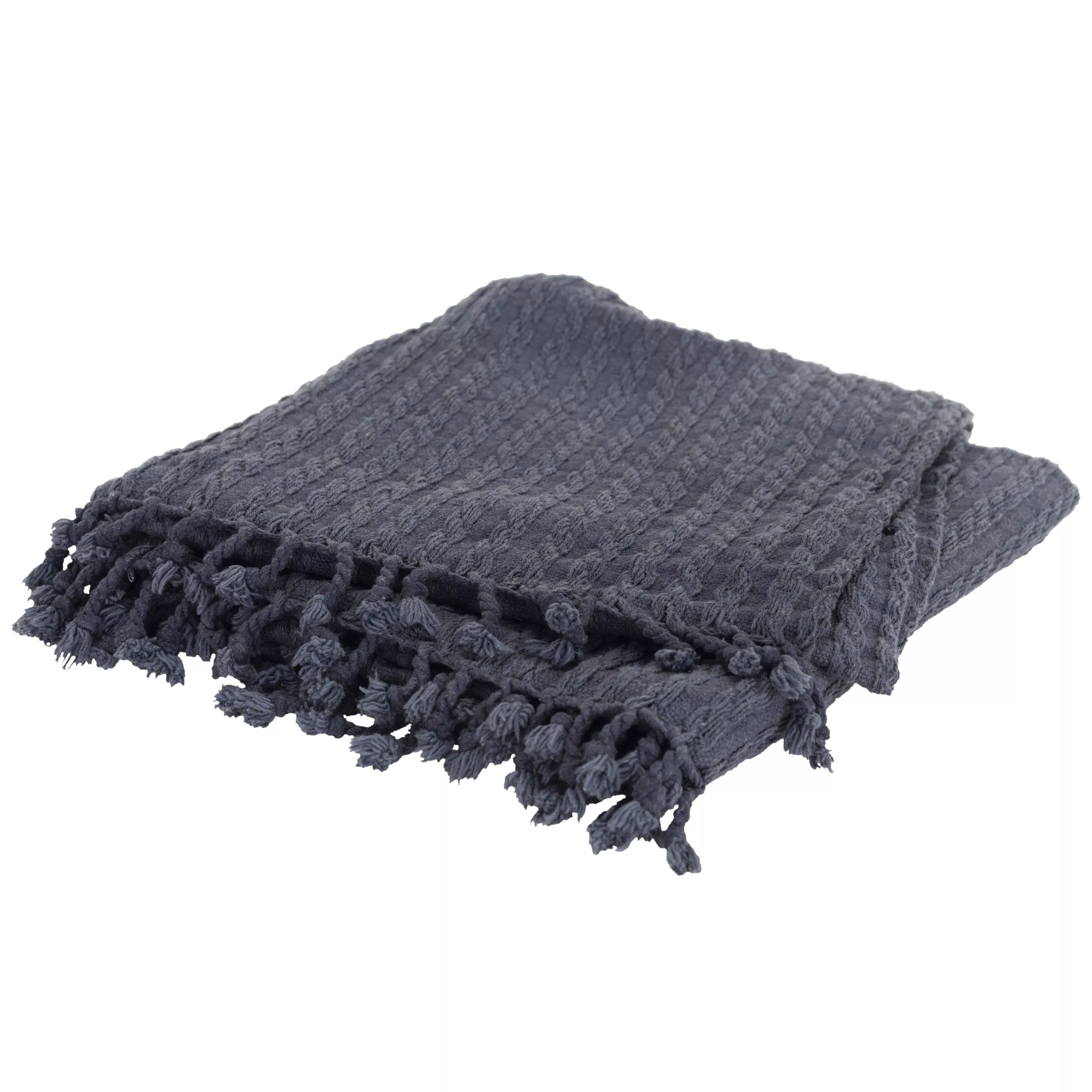Gray Blue 50" x 60" Throw Blanket