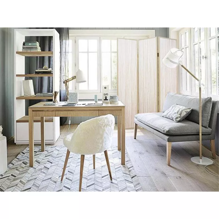 Grey Ash Wood Room Divider Screen - Screen Gems