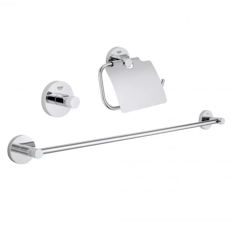 Grohe Essentials bathroom set 3 in 1 chrome