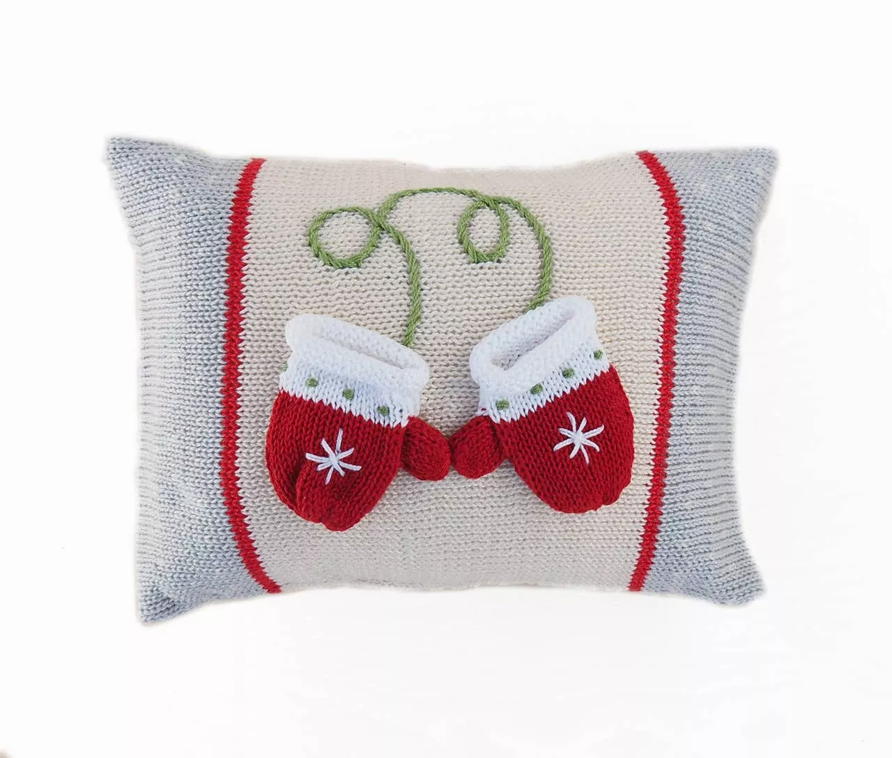 Handmade Mitten Mini Christmas Pillow