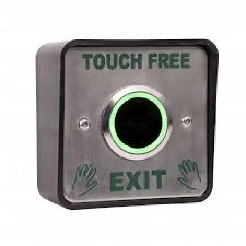 Hands-Free Stainless Stel Sensor (Illuminated) - "Touch Free Exit"