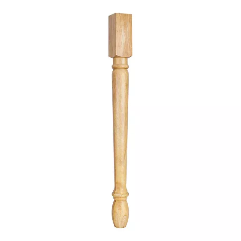 Hardware Resources 3" x 3" x 35-1/2" White Birch Turned Post