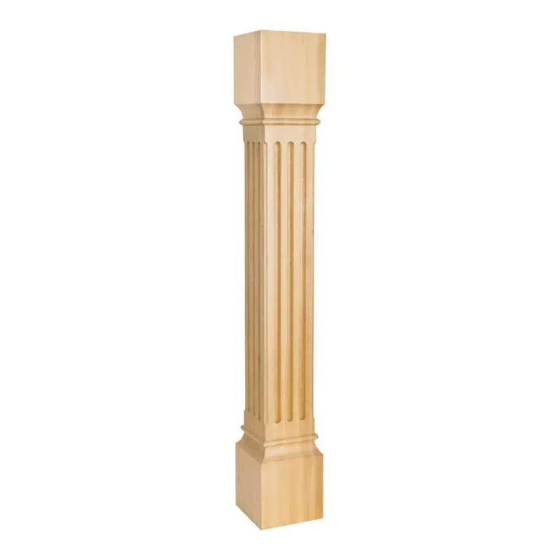 Hardware Resources 5" x 5" Alder Fluted Post