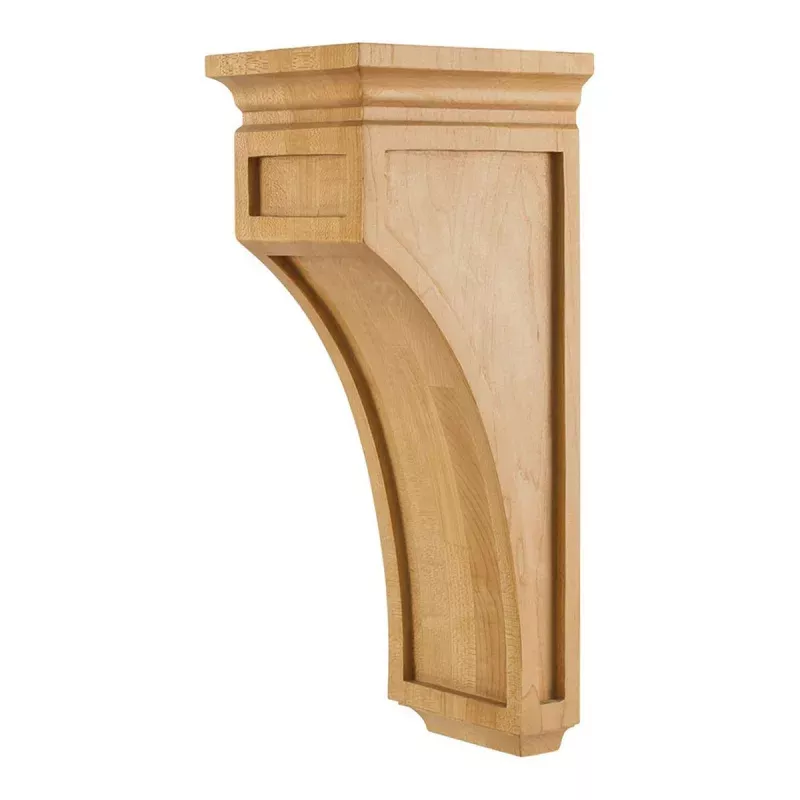 Hardware Resources 5" x 6" x 14" Cherry Mission Corbel