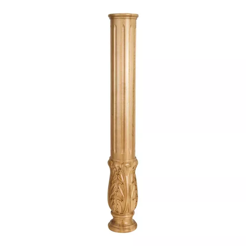 Hardware Resources Alder Acanthus Fireplace Column