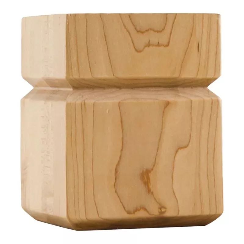 Hardware Resources Natural Alder Shaker Transitional Bun Foot