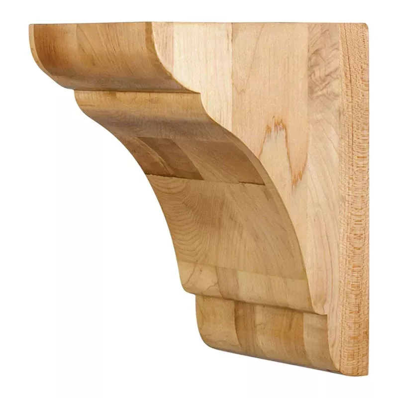 Hardware Resources Natural Hard Maple Minimalist Corbel
