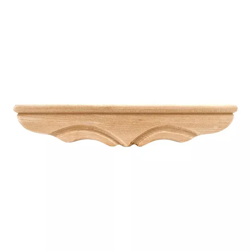 Hardware Resources Oak Beaded Pedestal Foot Middle