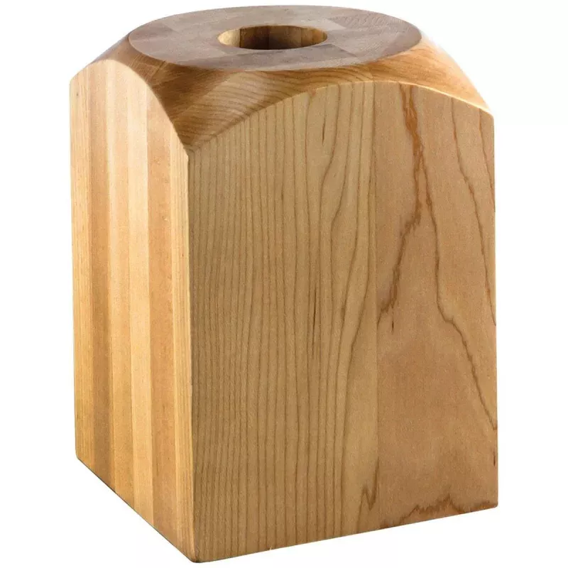 Hardware Resources Rubberwood Fireplace Column Base