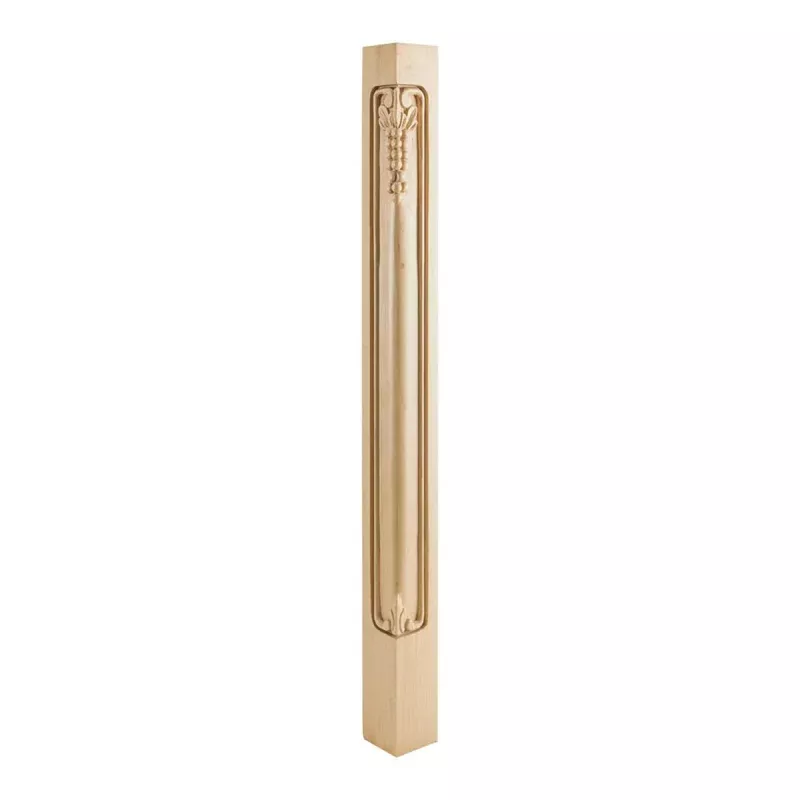 Hardware Resources Rubberwood Grape Corner Post