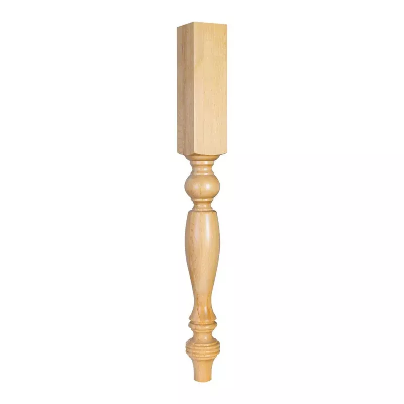 Hardware Resources Rubberwood Smooth Post / Leg