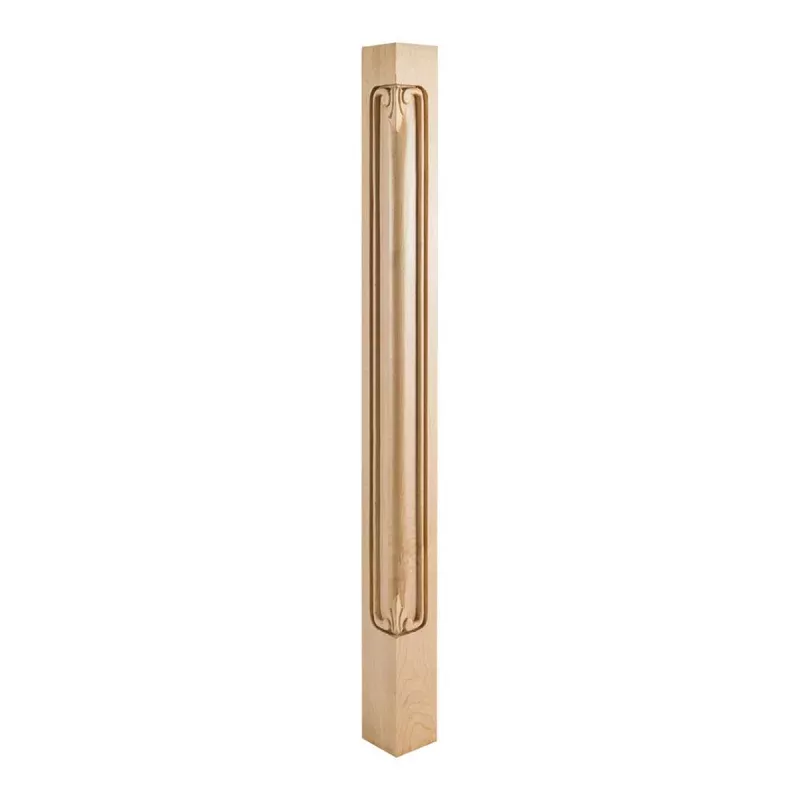 Hardware Resources Traditional Cherry Acanthus Corner Post