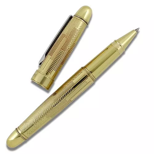 Hatch Brass Pen by Karl Zahn for Acme Studio