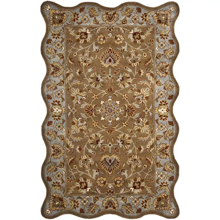Heritage Beige/Blue Small Rectangle Rug