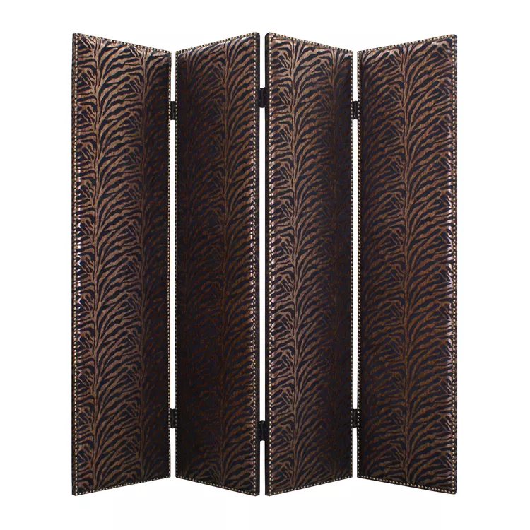 High-Quality 4-Panel Room Divider Screen - Screen Gems