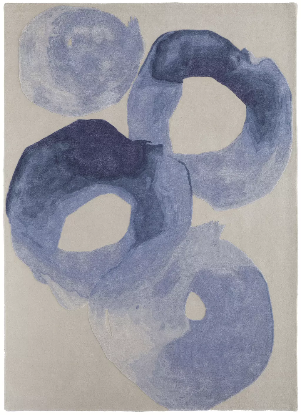 HomeRoots Abstract Hand Tufted Area Rug