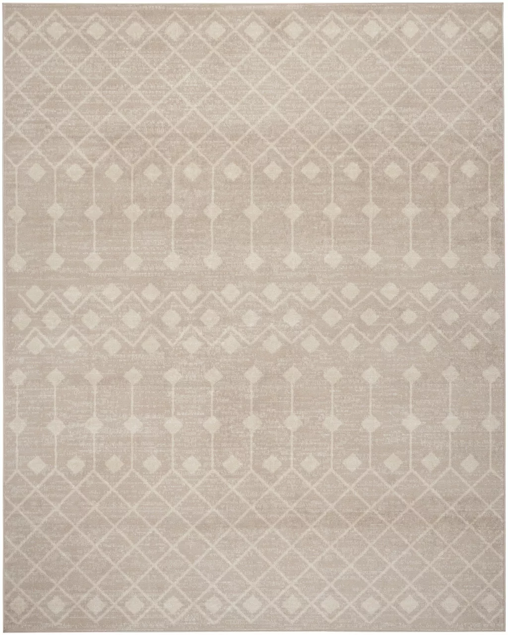 HomeRoots Geometric Power Loom Area Rug