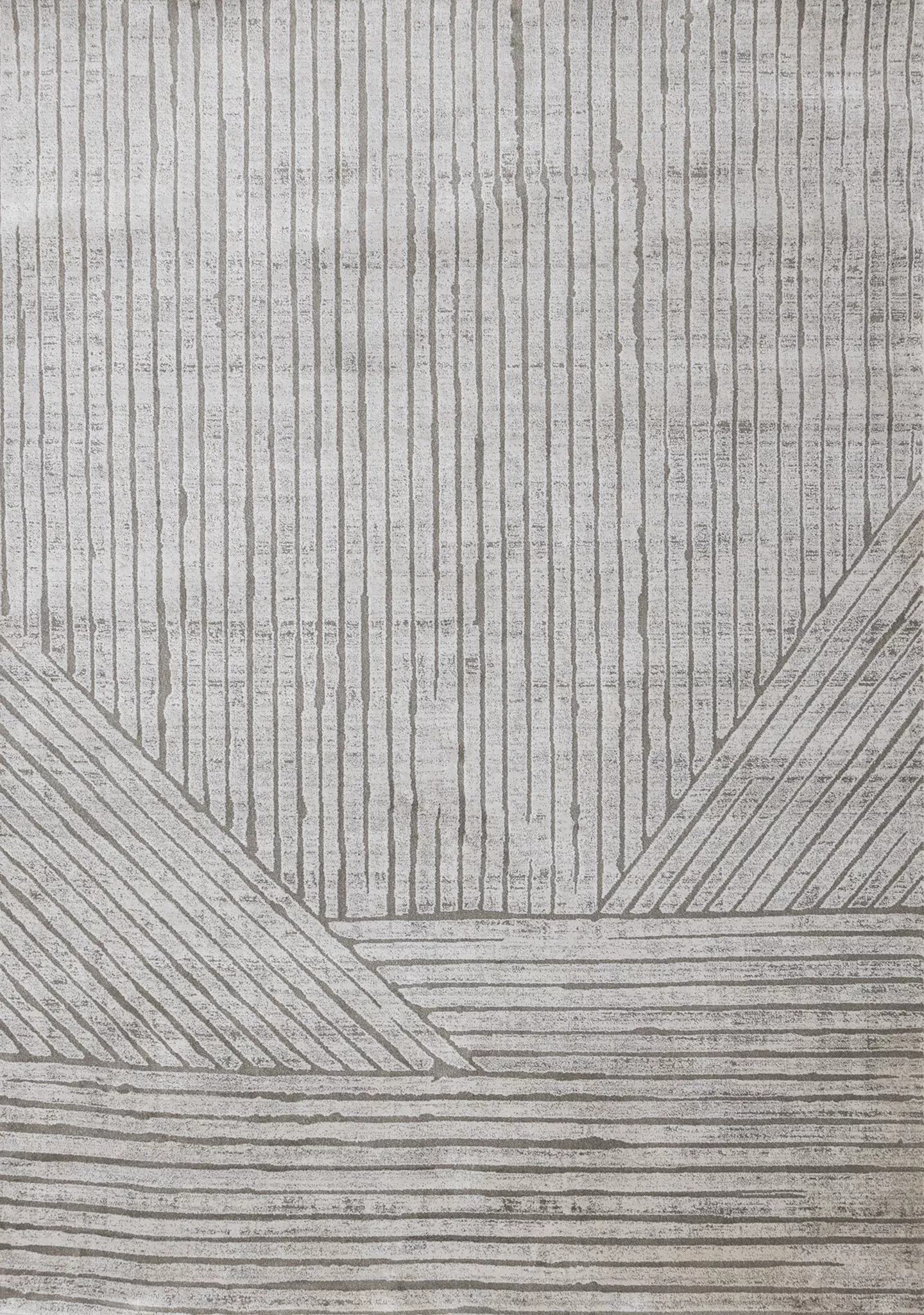 HomeRoots Striped Area Rug