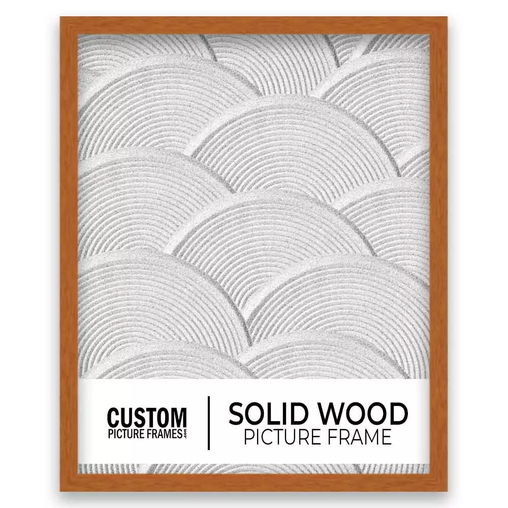 Honey Pecan Picture Frame