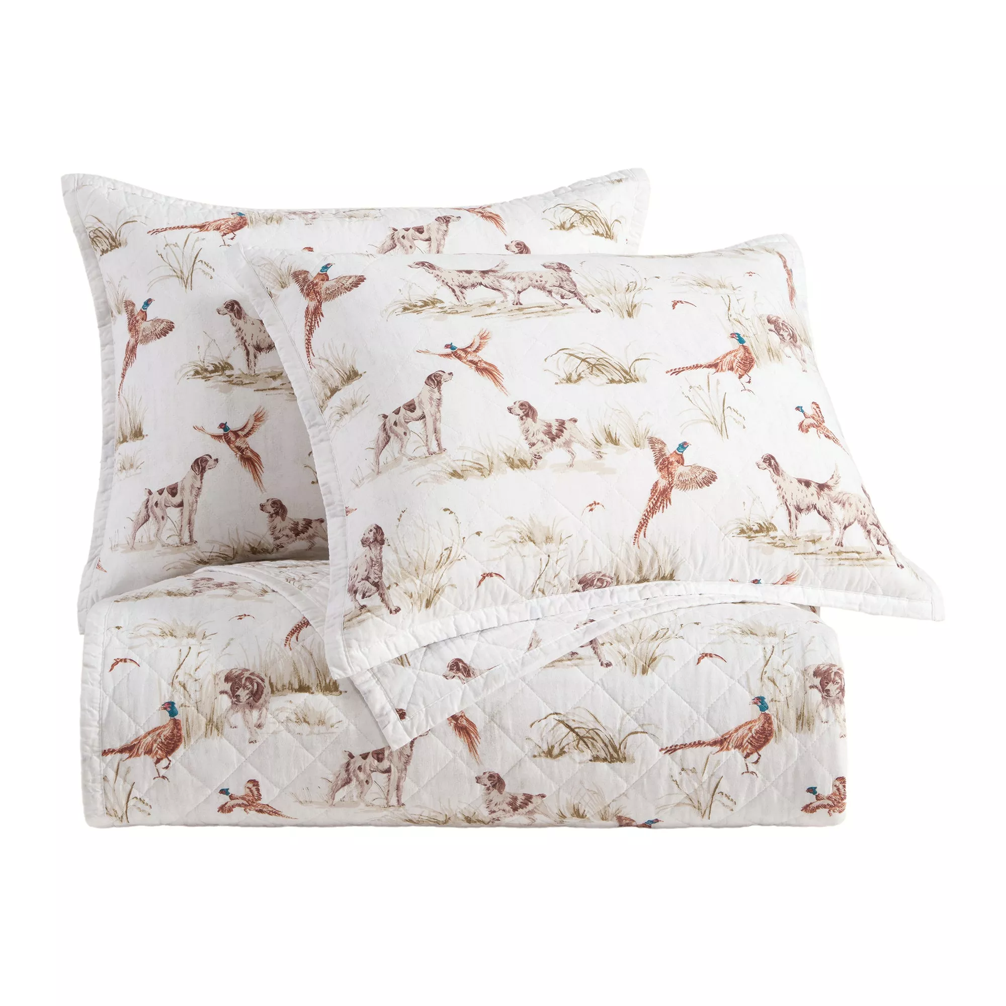 Hunt Life King Reversible Quilt Set