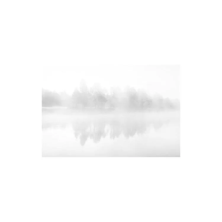 Icy Reflections Painting Print on Wrapped Canvas