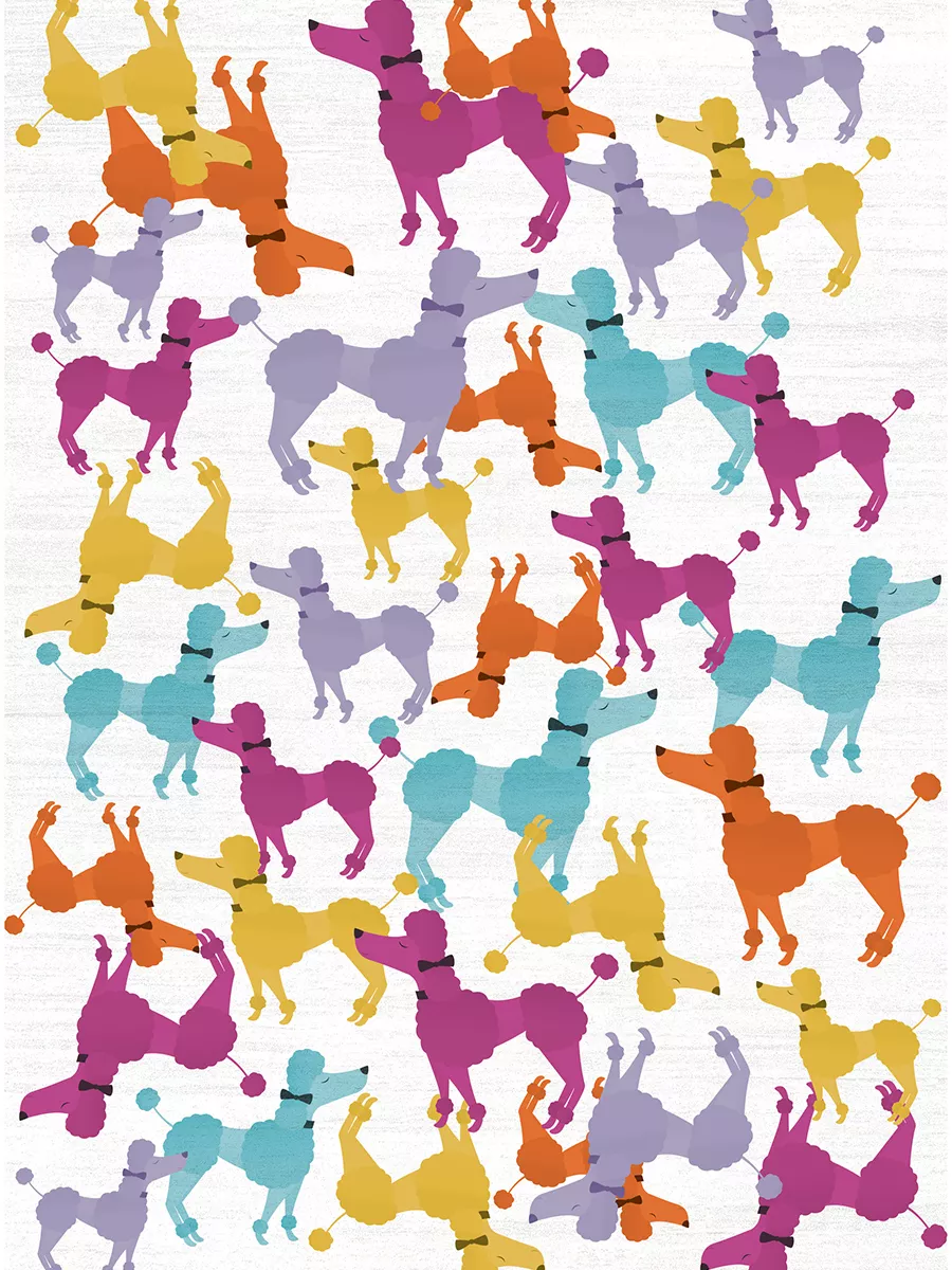 Imagination IMA20 Ivory/Multicolor 4' x 6' Rug