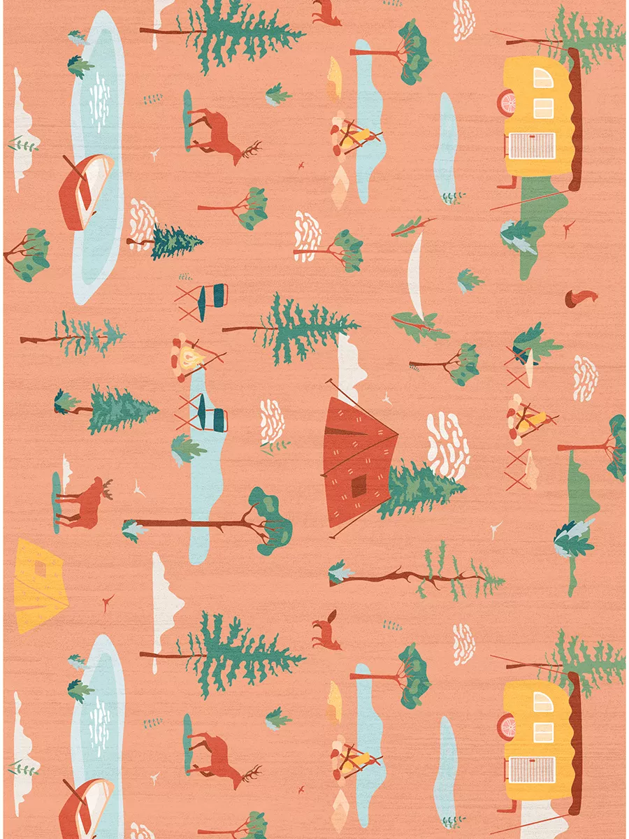 Imagination IMA21 Multicolor 4' x 6' Rug