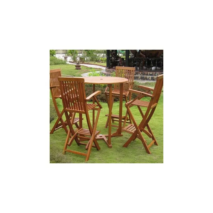 International Caravan Lugo Bar Table & Chair Set
