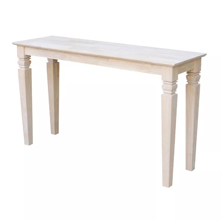 International Concepts Java Console Table - Solid Wood Accent Table for Entryway, Living Room
