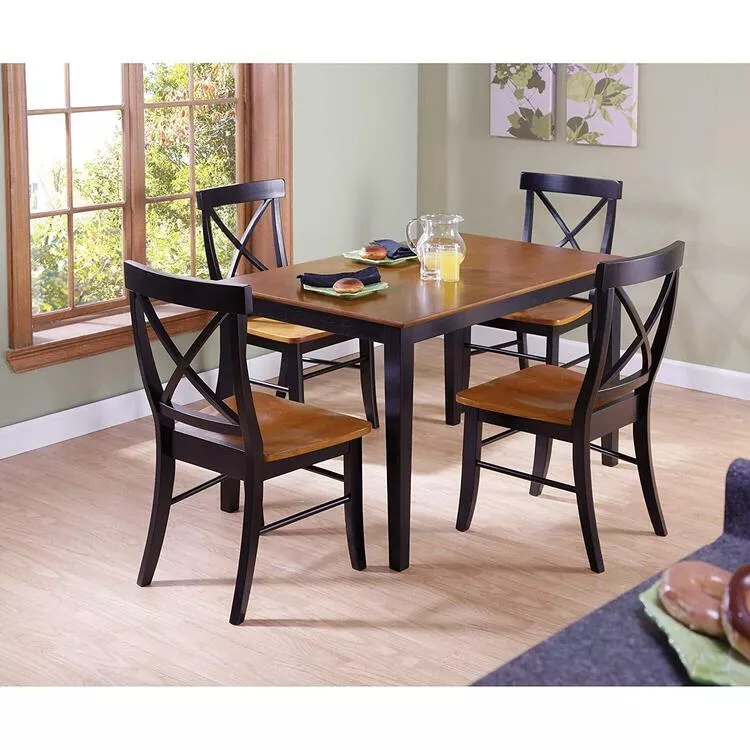 International Concepts Solid Wood Dining Table Set - Whitewood Industries - Dining Room Table